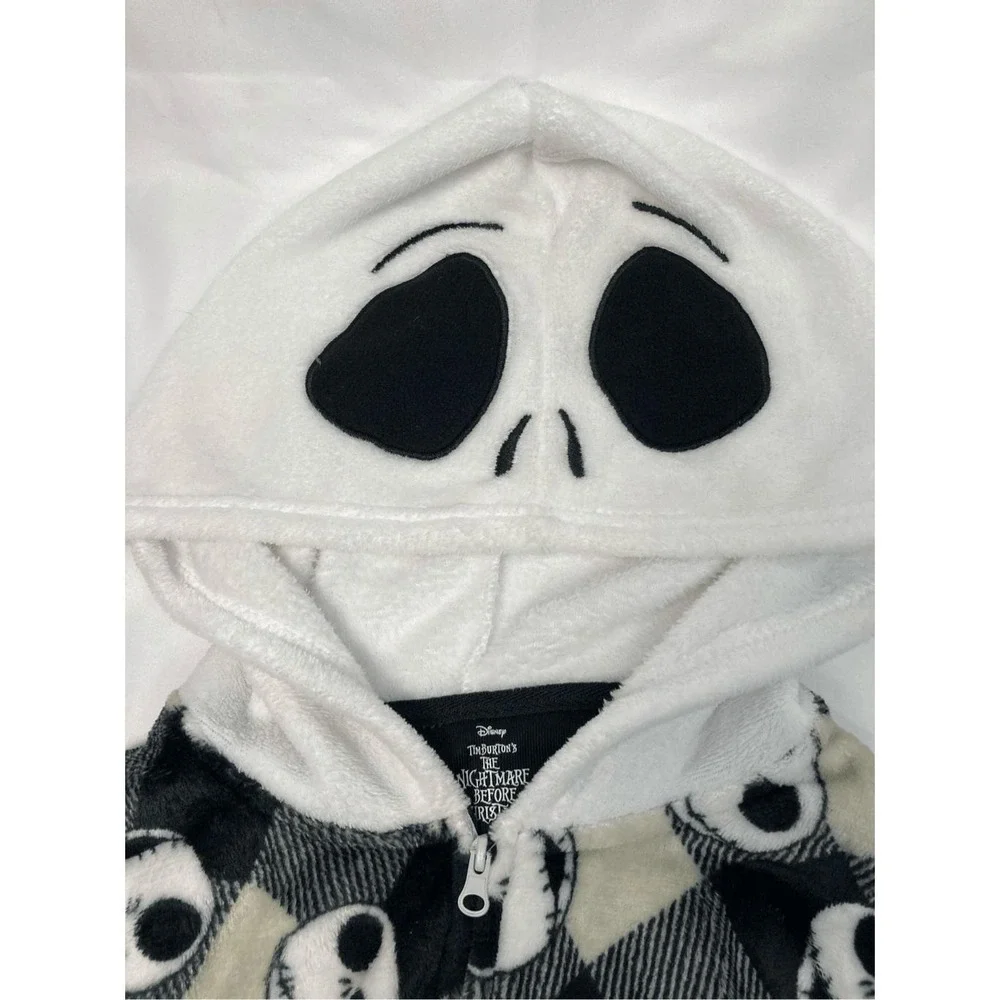 Disney‎ Men's Nightmare Before Christmas Jack Skellington Pajamas Union Suit M - Picture 6 of 10